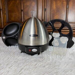 BELLA Stainless Steel Rapid Electric Egg Cooker and Omelet Maker